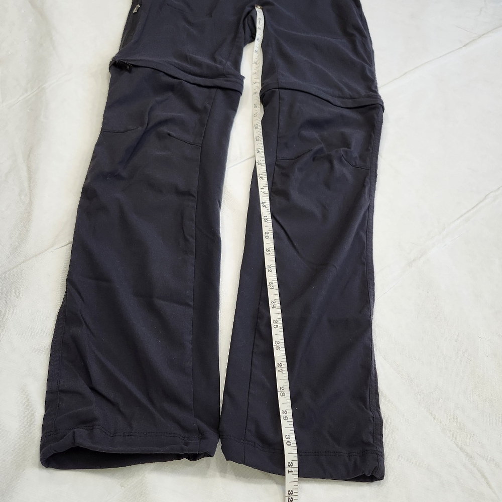 Columbia Size 4 Omnishield Black Convertible Pants - Picture 7 of 9